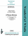 4 pices brves for oboe and clarinet in Bb