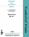 Beethoven, L. van, Grand Trio Clarinet Trio: 3 Bb cCls.