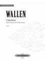 Wallen, Errollyn Daedalus Mezzo-Sopran und Streichquartett Partitur