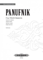 Panufnik, Roxanna Four World Seasons fr Solo Violine und Streichorchester Partitur