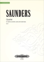 Saunders, R. Quartet (1998), Partitur, Klar., Akk., Klav., GH. Quartet (P)