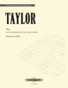 Taylor, Matthew Trio (In memoriam V. H.) fr Flte (auch Altflte), Bratsche und Cello Partitur und Stimmen