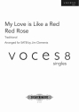 Clements, Jim, My love is like a red, red rose fr SATB Choir a cappella (Traditional arr. Jim Clements)