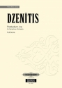 Postludium. Ice (Postludija. Ledus) for symphony orchestra score