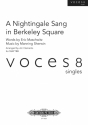 A Nightingale Sang in Berkeley Square fr gem Chor a cappella Chorpartitur