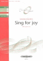 Sing for Joy for mixed chorus a cappella (piano ad lib) Score