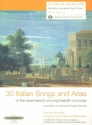 30 Italian Songs and Arias of the 17th and 18th centuries (+CD) for medium-low voice and piano