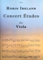 Concert tudes for viola