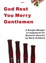 Arr: Mark Goddard God Rest You Merry Gentlemen bassoon quartet (4 bns)