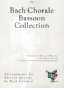 Johann Sebastian Bach Arr: Mark Goddard Bach Chorale Bassoon Collection bassoon quartet (4 bns)