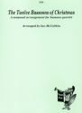 Ludwig van Beethoven and Gustav Holst, Traditional Arr: McCubbin The Twelve Bassoons of Christmas bassoon quartet (4 bns)