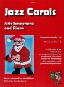 Traditional Arr: John Widger Jazz Carols alto / baritone saxophone & piano