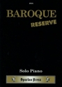 Bach, Clarke, Handel and Purcell Ed: Goddard Baroque Reserve piano solo