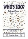 Colin Cowles Who's Zoo? cello & piano