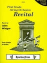 John Widger First Grade String Orchestra Recital string orchestra, flexible string ensemble