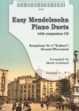 Easy Mendelssohn Duets (+CD) for piano 4 hands score