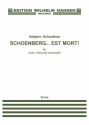 Asbjrn Schaathun, Schoenberg...est mort! Violin, Viola and Cello Partitur + Stimmen