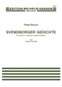 Peter Bruun_Bertholdt Brecht, Svendborger Gedichte Tenor Voice and Piano Buch