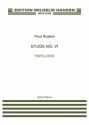 Poul Ruders, Etude No.VI 'Papillons' Piano Score