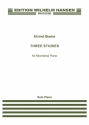 Eivind Buene, Three Studies For Microtonal Piano Piano Book