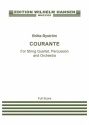 Britta Bystrm, Courante String Quartet, Percussion and Orchestra Score