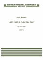 Poul Ruders, Last Post - A Tune For Olly Cello Book