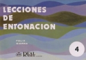 Flix Sierra, Lecciones de Entonacin, 4 Piano and Vocal Buch