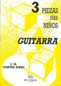 Juan Manuel Corts Aires, 3 Piezas para Nios, para Guitarra Gitarre Buch