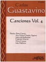 Canciones vol.4 para canto y piano partitura