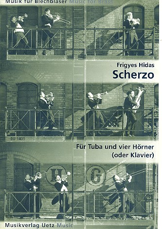 Scherzo fr Tuba und 4 Hrner (Klavier) Partitur und Stimmen