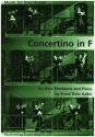 Concertino in F for bass trombone and piano