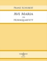 Ave Maria fr Hornquartett Partitur und Stimmen