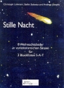 Stille Nacht fr 3 Blockflten (SAT) Partitur und Stimmen