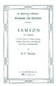 Samson for soli, chorus and orchestra vocal score