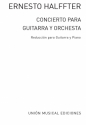 Concierto para guitarra y orquesta para guitarra y piano,  score