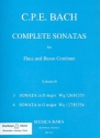 Complete Sonatas vol.2 for flute and bc