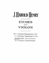 Etudes vol.3 for violin Special order