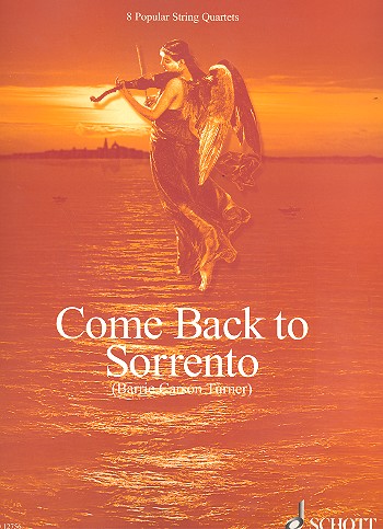 Come back to Sorrento fr Streichquartett Partitur und Stimmen