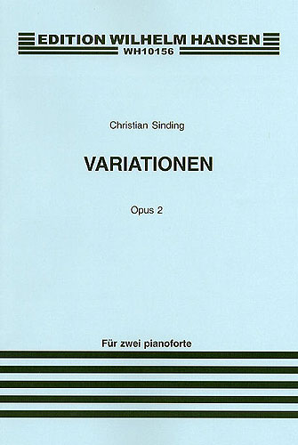 Variationen op.2 fr 2 Klaviere