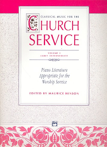 Classical music for the church service vol.1 (early intermediate) for piano