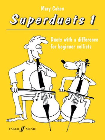 Superduets vol.1 duets with a difference for beginner cellists