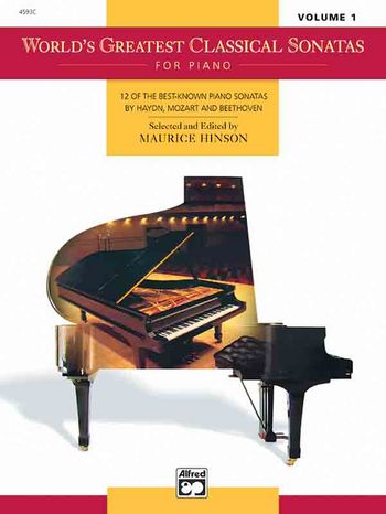 World's greatest classical sonatas vol.1 for piano Hinson, Maurice, ed