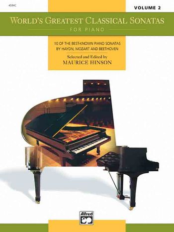 World's greatest classical sonatas vol.2 for piano Hinson, Maurice, ed