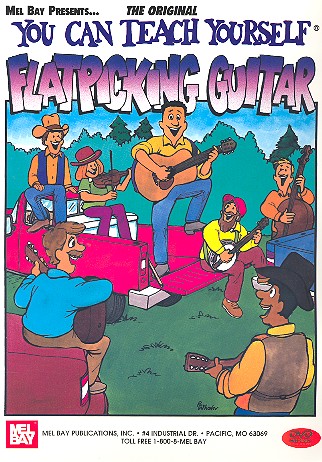 You can teach yourself Flatpicking Guitar (+DVD-Video+CD)