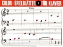 Color-Spielbltter Band 1 fr Klavier