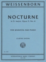 Nocturne Es-Dur op.9,4 fr Fagott und Klavier Dherin, Gustave, Ed