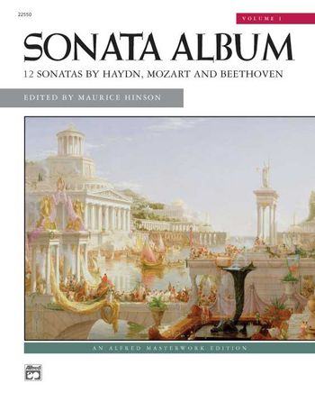 Sonata album vol.1 12 sonatas by Haydn, Mozart and Beethoven