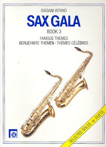 Sax Gala vol.3 Famous themes Intano, Isagani, Ed