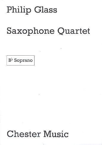 Saxophone quartet Parts 