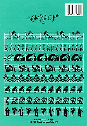 Close to you  for female chorus (SSA) and piano   chorus score